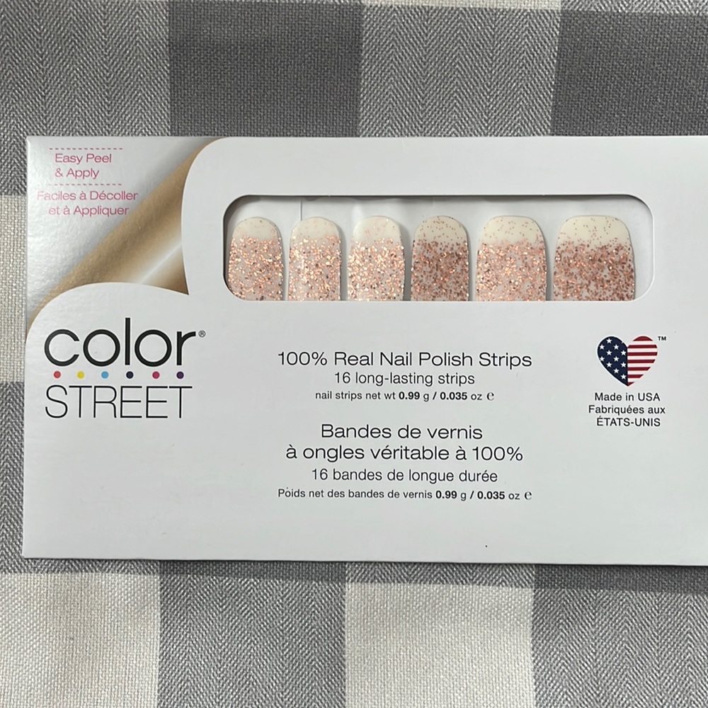 Color Street-Coming Up Rose Gold